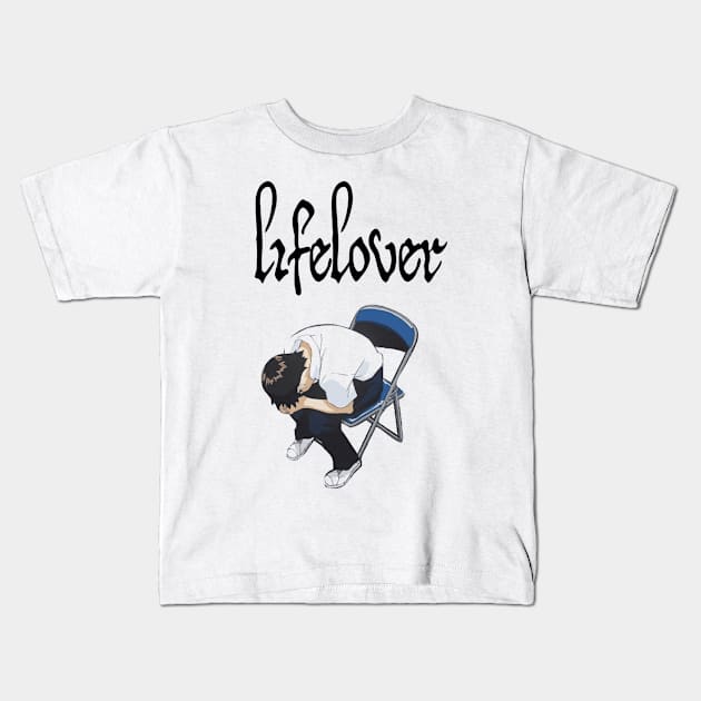 Cursed Bootleg Lifelover Kids T-Shirt by ExLibrisHomee